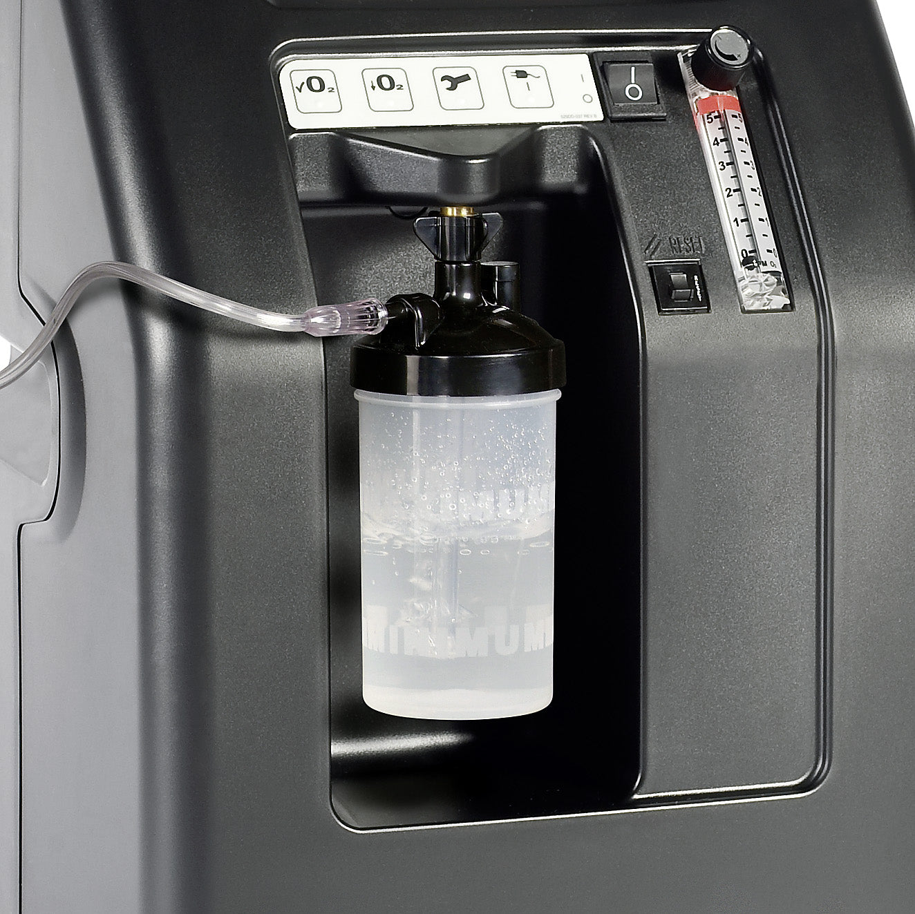 Salter Labs® Bubble Humidifier 350 cc -Dry 6 PSI Pop-off 7600 - The Oxygenstore