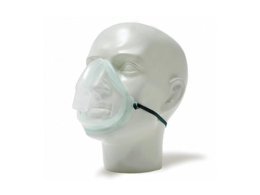 Eco, Adult Medium Concentration Oxygen Mask Non PVC 2.1 M Tube 1135015 - The Oxygenstore