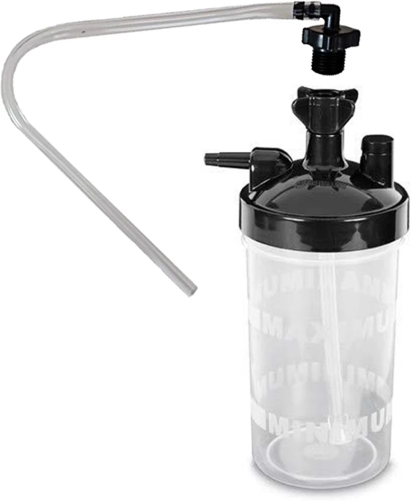 Salter Labs® Bubble Humidifier 350 cc -Dry 6 PSI Pop-off 7600 - The Oxygenstore