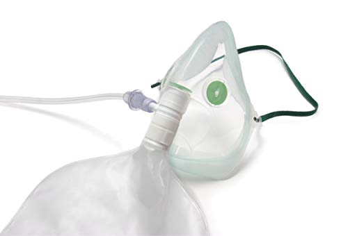 Intersurgical EcoLite™, adult, high concentration oxygen mask with tube, 2.1m