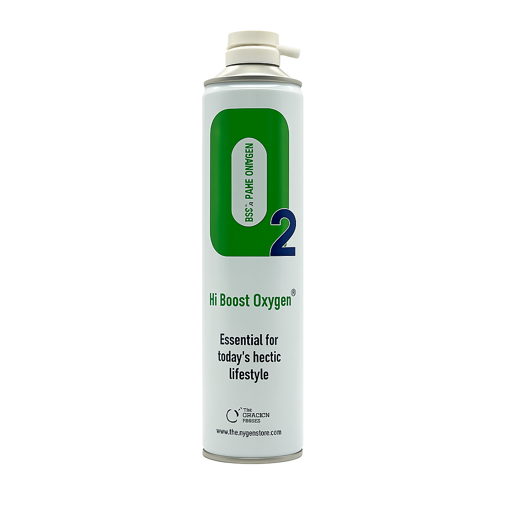 O2 Hi Boost oxygen Can 10L x 3 cans - The Oxygenstore