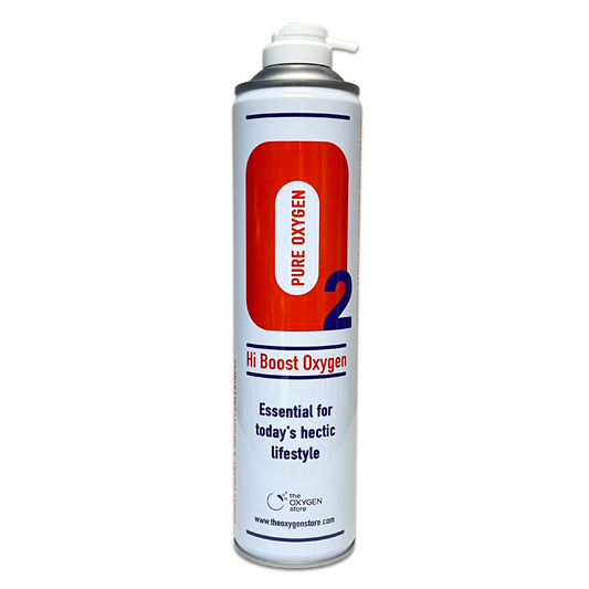 Hi Boost 10 Litre Oxygen Can Inc 1.8M Tubing & Nasal Cannula x 2