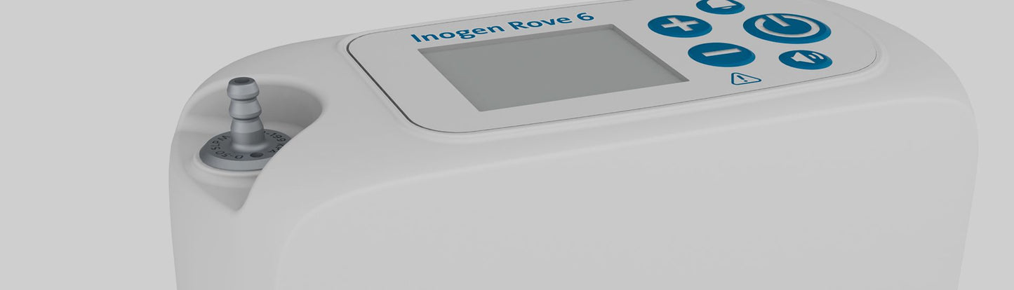 Inogen Rove 6 Portable Oxygen Concentrator With 8 Cell Battery
