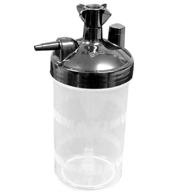 Salter Labs® Bubble Humidifier 350 cc -Dry 6 PSI Pop-off 7600 - The Oxygenstore