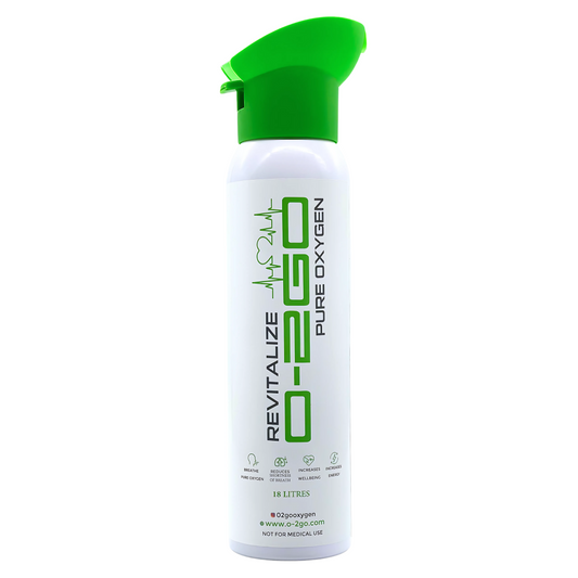 O-2GO Oxygen Can with Inhaler Cap 18L