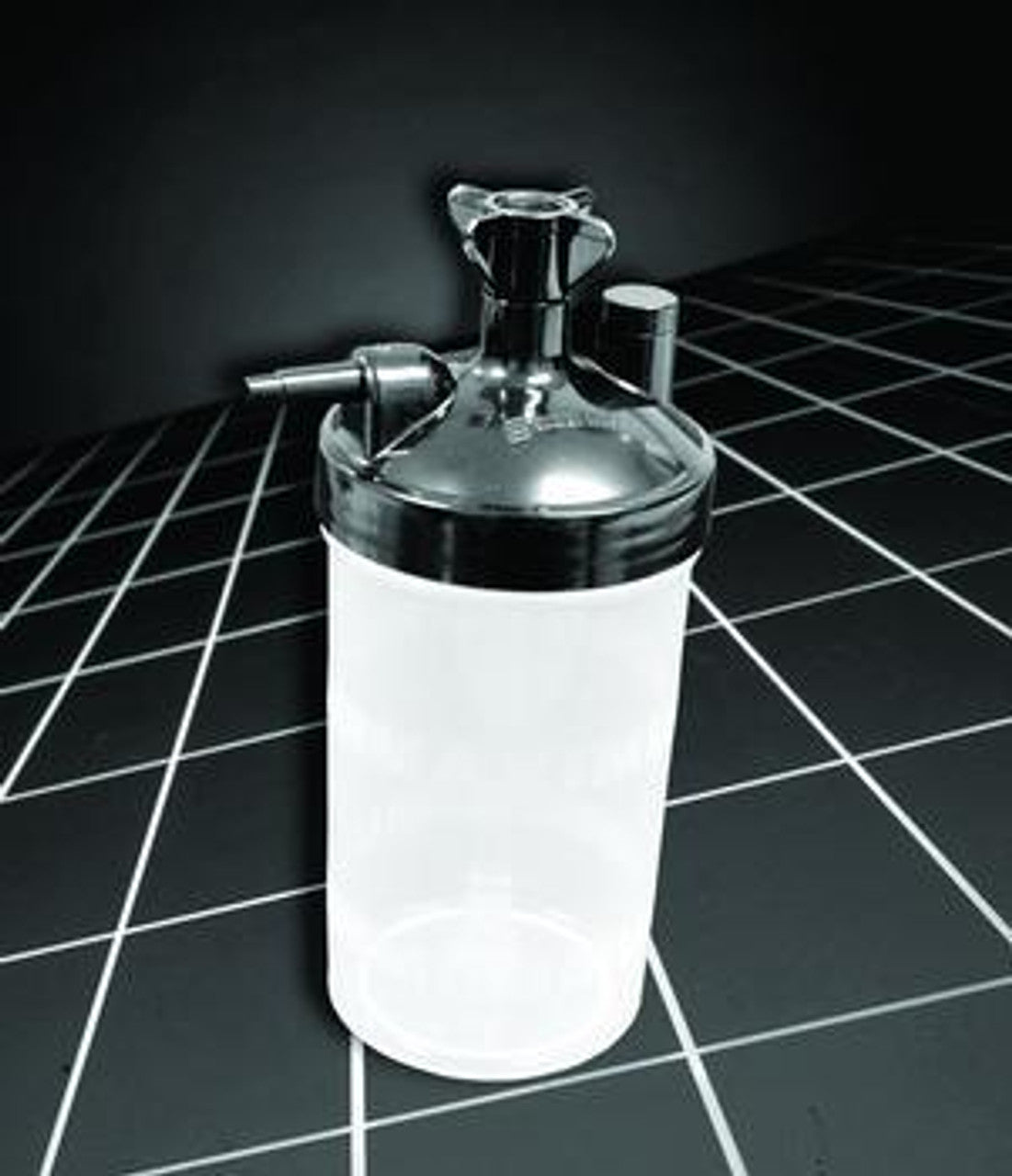Salter Labs® Bubble Humidifier 350 cc -Dry 6 PSI Pop-off 7600 - The Oxygenstore