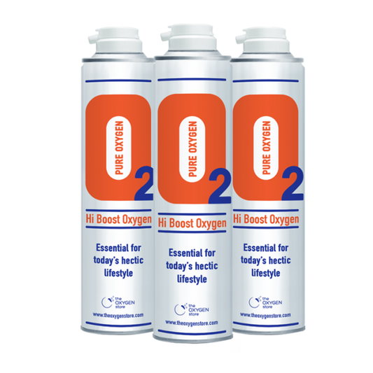 Hi Boost 10 Litre Oxygen Can Replacement x 3