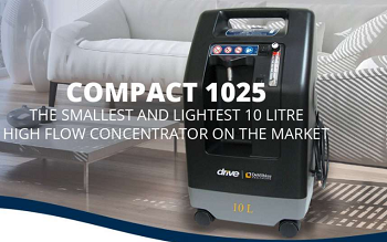 Drive Devilbiss 1025 10L Oxygen Concentrator - The Oxygenstore