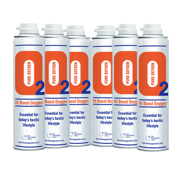 Hi Boost 10 Litre Oxygen Can Replacement x 6