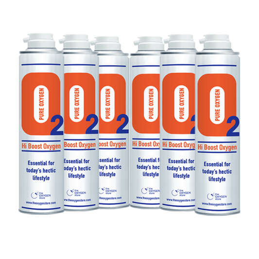 Hi Boost 10 Litre Oxygen Can Replacement x 6