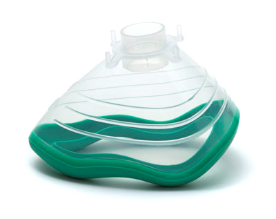 EcoMask Medium Adult Anaesthetic Mask w- Cushion&Hook Ring 22F Size 4 - The Oxygenstore