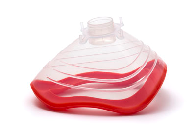 EcoMask XLarge Adult Anaesthetic Mask, Cushion & Hook Ring Size 6 22F - The Oxygenstore