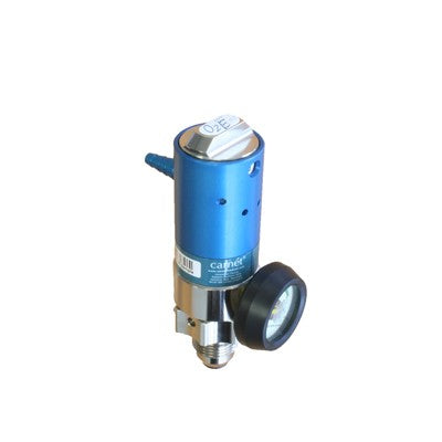 Dialflow O2 Regulator Range E 0.01 to 1 l-min - UK Bullnose-Barb 818-0030 - The Oxygenstore