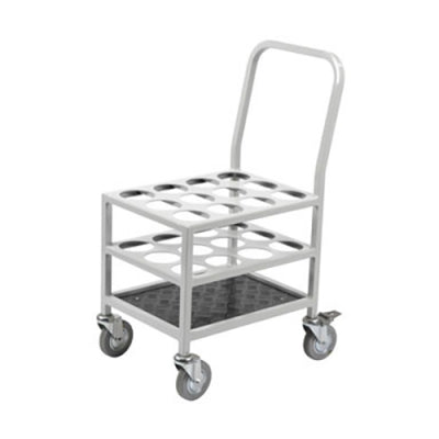 Bulk Transportation Trolleys, - D & E Cylinders, 12 x Capacity - The Oxygenstore