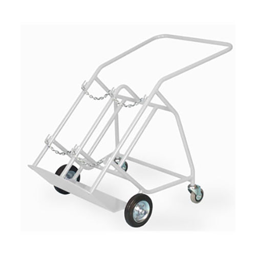 Cylinder Trolley, With Stabilizers - F-G Size Double - The Oxygenstore
