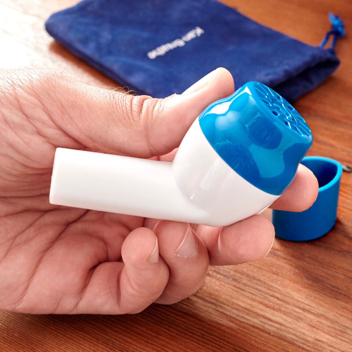 KANBREATHE Lung Exerciser/Airway Clearance PEP Device for Average Lung Capacity
