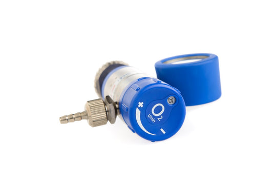 MRI Compatible Mediselect Pin Index Oxygen Regulator 0-6 LPM - The Oxygenstore