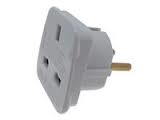 Continental Travel Adaptor UK to Euro - The Oxygenstore