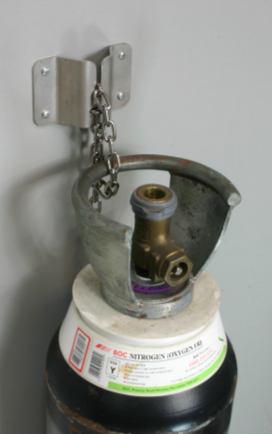 Cylinder Safety Chain & Wall Plugs - The Oxygenstore