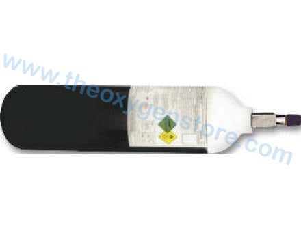 540 Litre (2.7 L W-C) Oxygen Cylinder Pin Index (Supplied Empty) - The Oxygenstore
