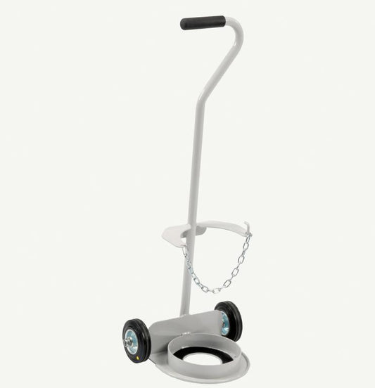E Size Oxygen Cylinder Trolley - The Oxygenstore