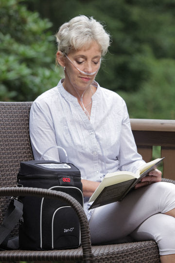 NEW GCE Zen-O™ Portable Oxygen Concentrator with 1 X 12 Cell Battery - The Oxygenstore