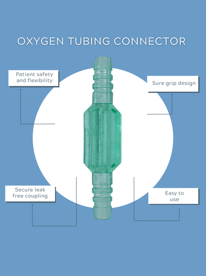 Oxygen Tubing Connector 1215 - The Oxygenstore
