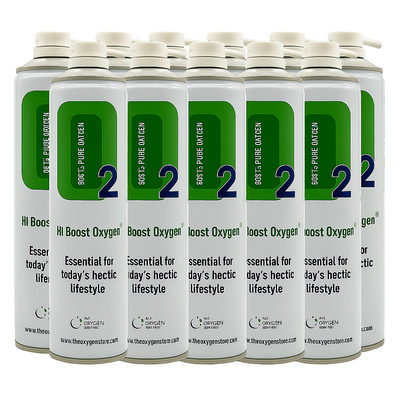Hi Boost 10 Litre Oxygen Can Replacement x 12