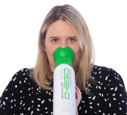 O2GO Oxygen Can with Inhaler Cap 36L (2 x 18L CAN)