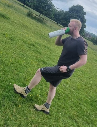 O2GO Oxygen Can with Inhaler Cap 36L (2 x 18L CAN)