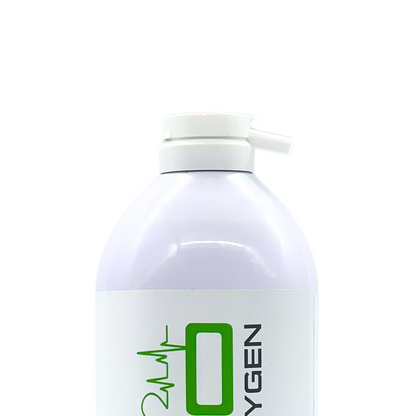 O2GO Oxygen Can with Mask and Tube 54L (3 x 18L CAN)
