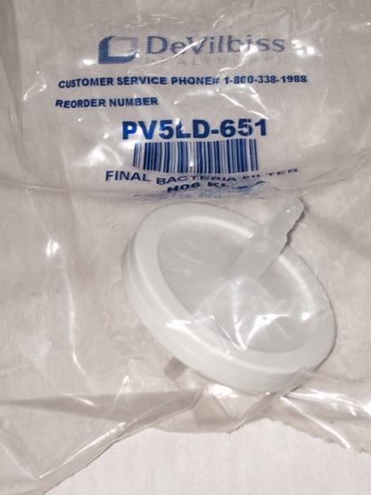 Final Bacteria Filter Devilbiss PV5LD-651 (BF600) - The Oxygenstore