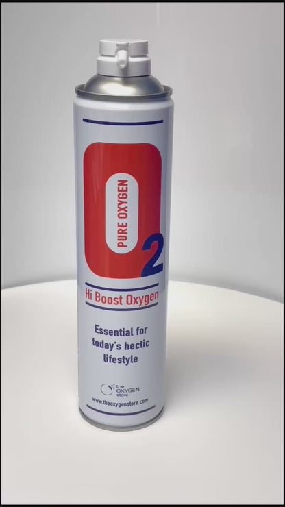 Hi Boost 10 Litre Oxygen Can Inc 1.8M Tubing & Nasal Cannula